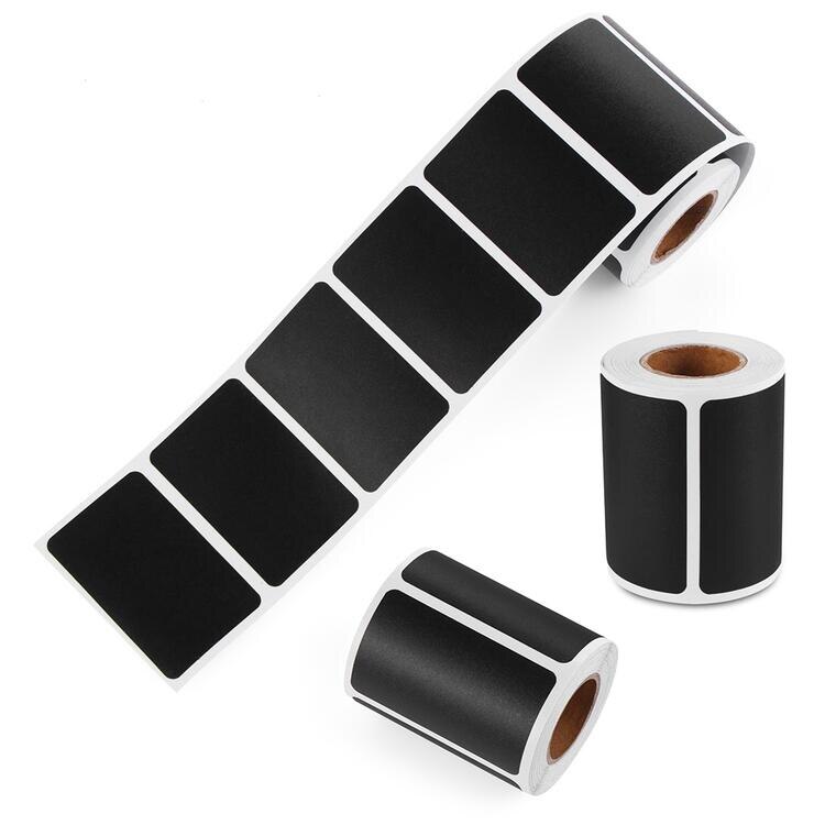 Autocollant effaçable pour bocaux de cuisine, étiquette de rangement, tableau noir, 120/150 pièces: 4x6cm 150pcs