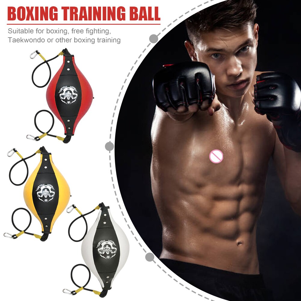 Boksesæk boksetaske refleks hastighedskugler muay thai boks boks fitness boksning dodge hastighed bold gulv til loft boksesæk