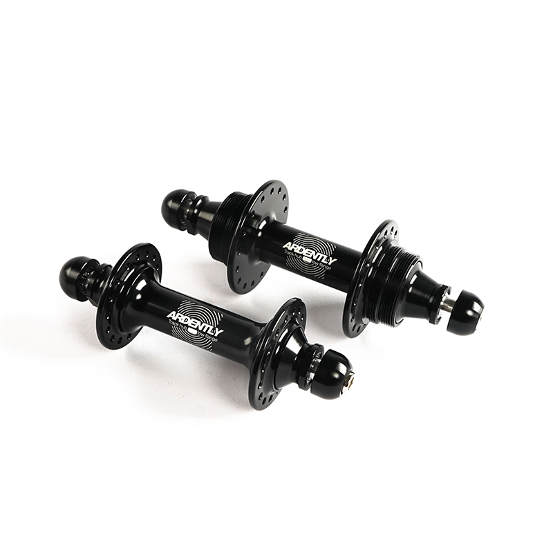 Ardently Fixed Gear Hubs 20 24 Holes Single Speed Track Bike Hub Aluminum Alloy Front And Rear Bearing Bicycle Hub Cycling Parts: WHITE