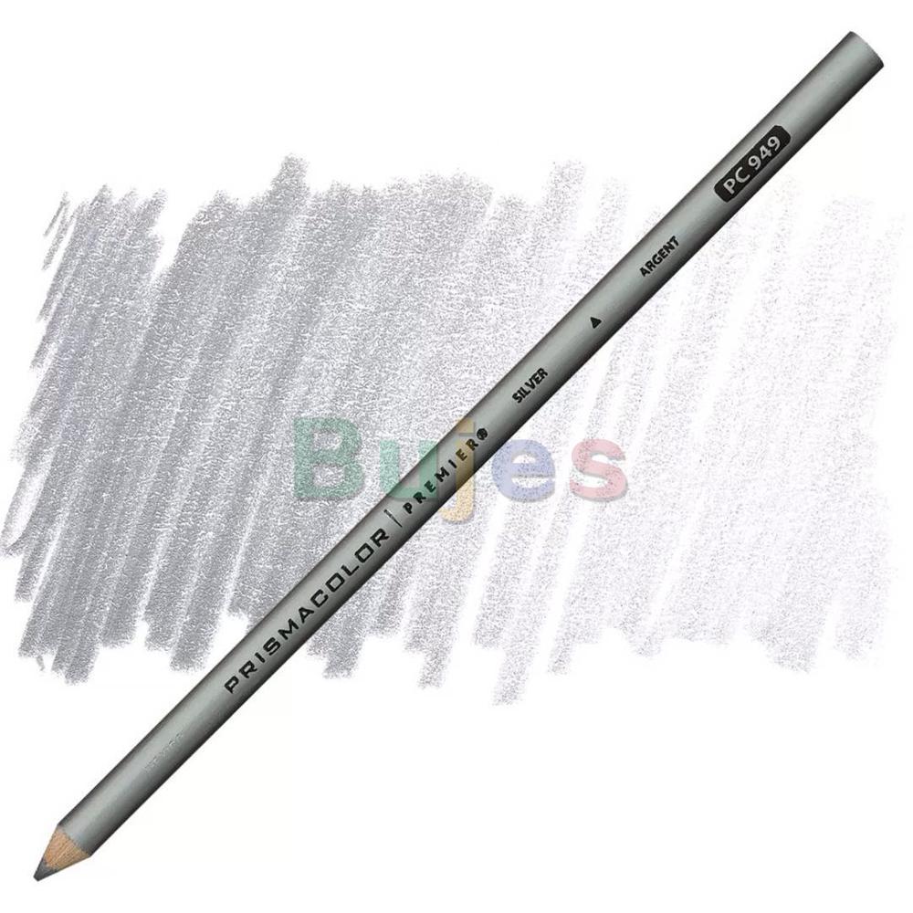 prismacolor metallic color PC941-PC997 single color oily draw pencil oil pencil soft 4.0mm core Sanford Prismacolor art pencil: PC949 4PC