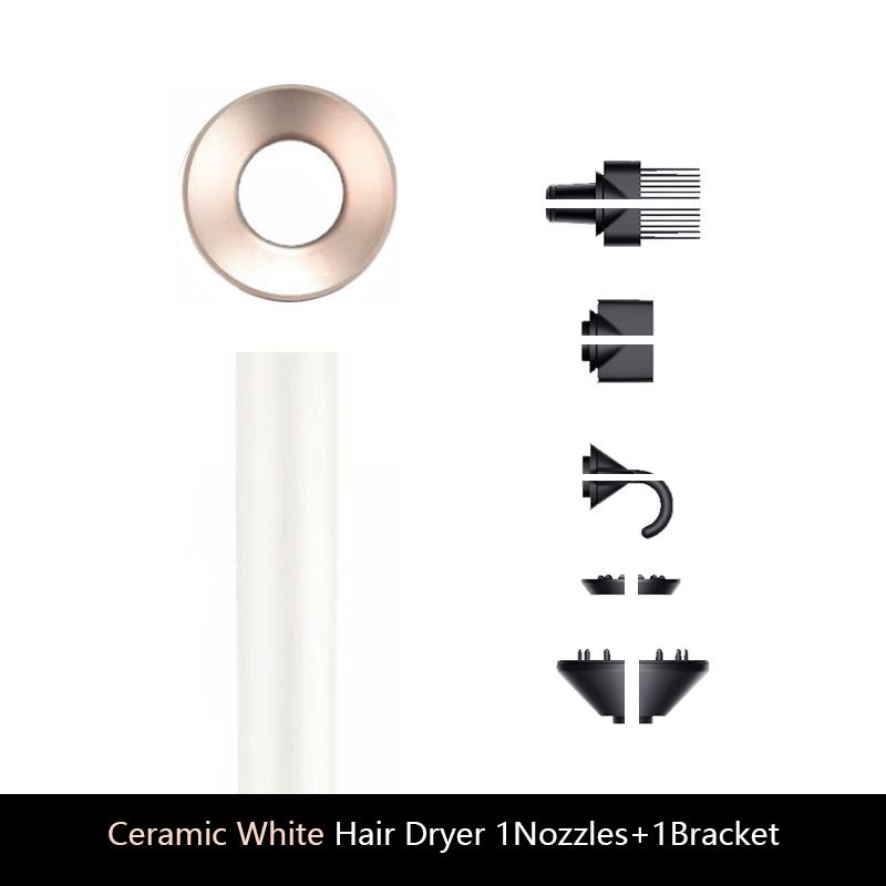 Professioneller Ionen-Haartrockner mit Anion-Technologie, -/Kaltluft, leichtes 5-in-1-Styling-Werkzeug für einfache Blowouts: Dunkelgrau / EU