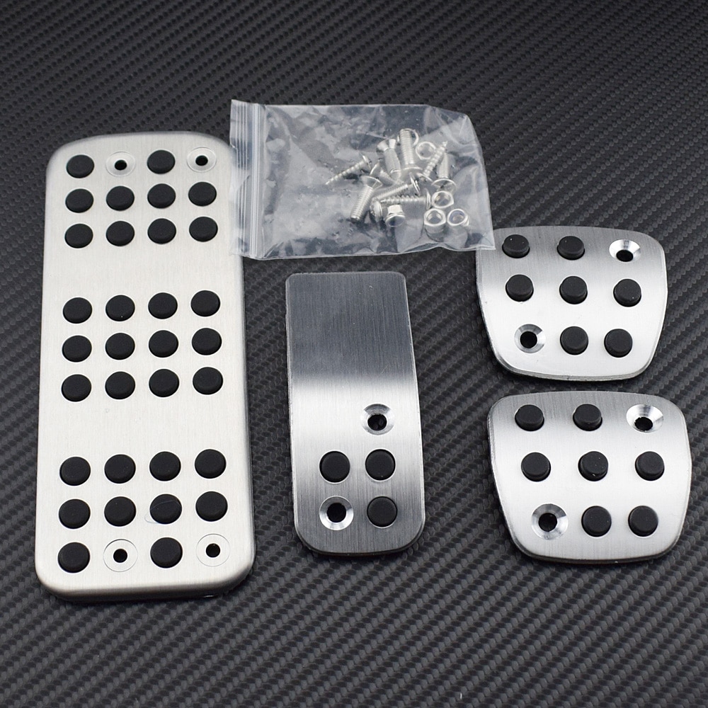For Peugeot 206 CC 206CC AT MT Auto Manual 2005 2006 2007 Accessories Brake Pedal Pedales Sticker Cover Styling