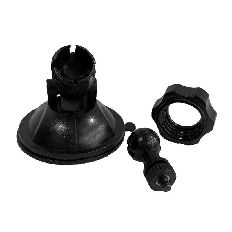 Universeller 360-Grad-Halfter für DVR, Kunststoffsockel, Ständer, Drehung, GPS-Navigationshalterung, Auto-Monitor-Halterung, Halfter, Saugnapf