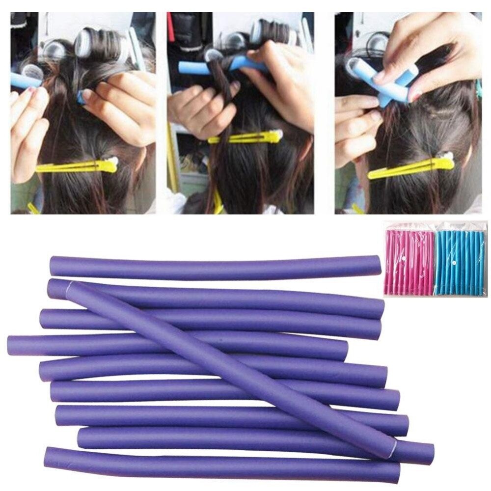 bigoudis bigoudis mousse souple éponge bigoudis outils bande Salon Style