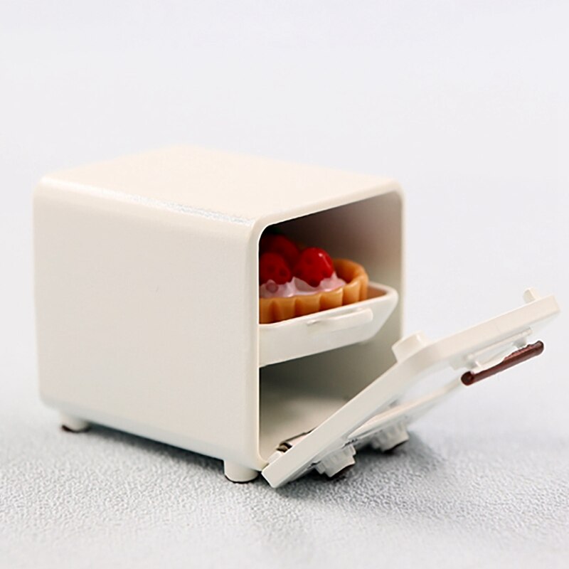1/6 Or 1/12 Scale Miniature Dollhouse Oven For Dollhouse Mini Kitchen Cooking Toy Accessories