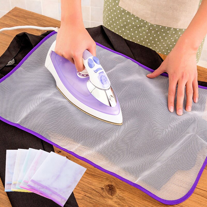 1pc Home Accessories Ironing Cloth Guard Ironing Board Cover Protective Press mesh cloth for Protect Delicate Garment Clothes