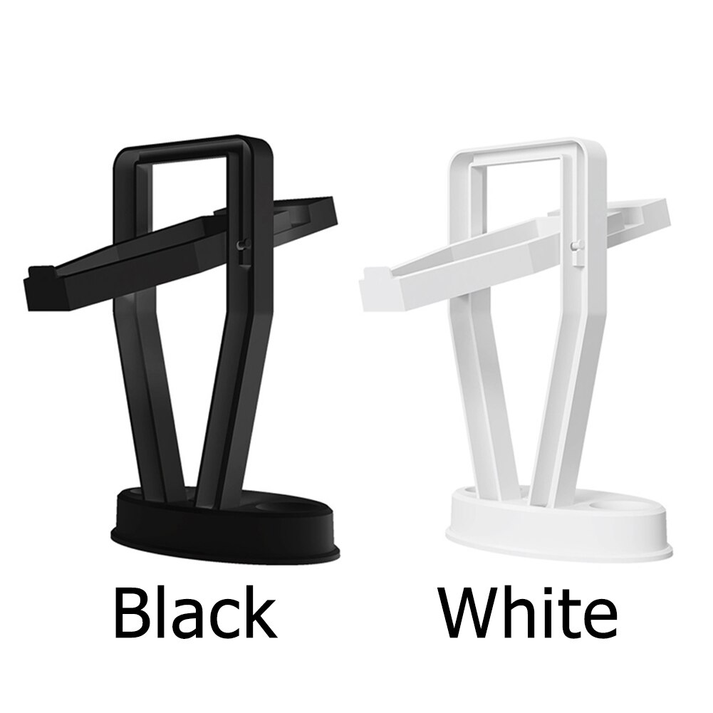 Vr-brillen-station mit led-anzeigeständer für oculus quest 2 headset, controller und helm – aufbewahrungsstation und zubehör