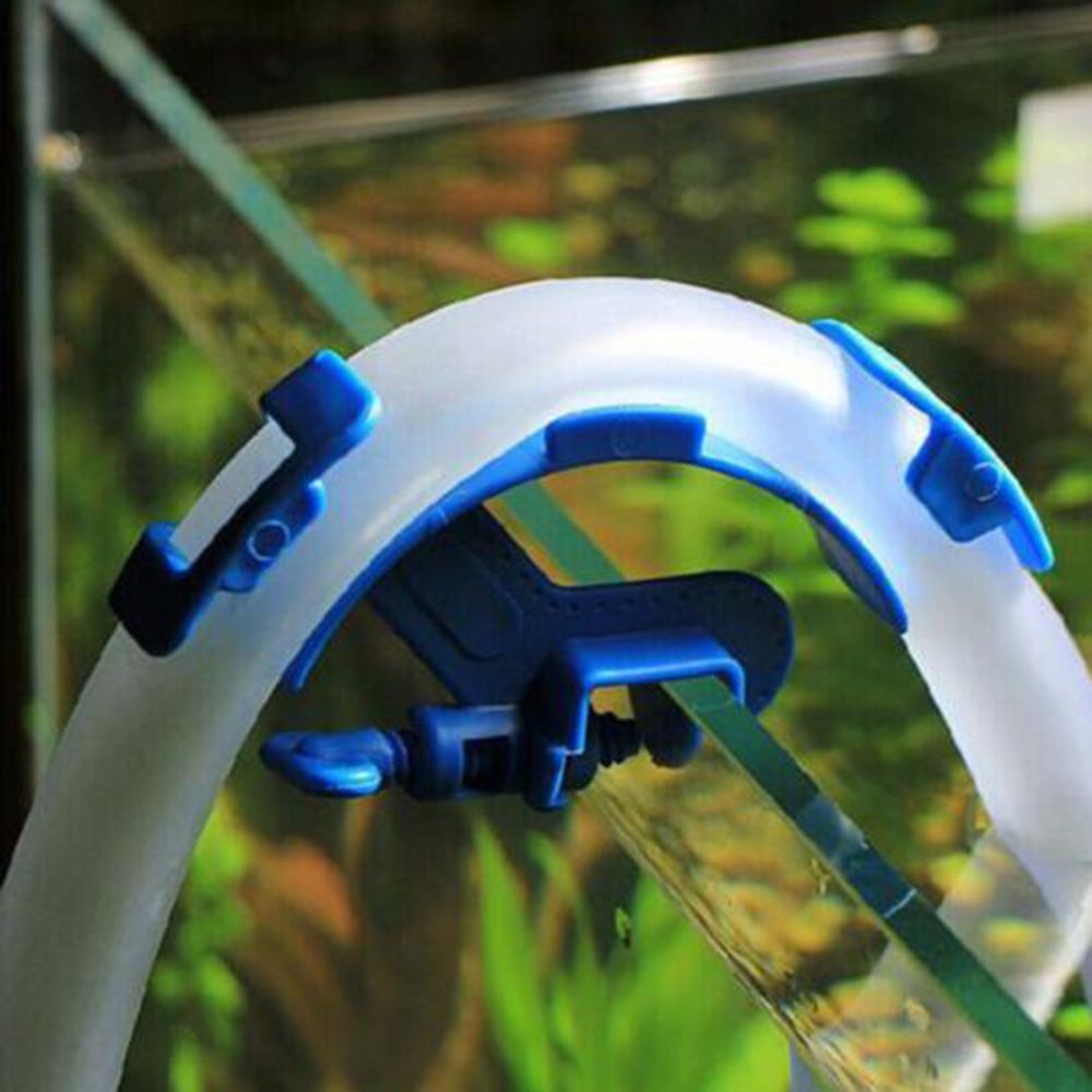 Vis Aquarium Slang Bevestiging Klem Filtratie Water Pijp Filter Slang Houder Voor Mount Buis Aquarium Stevig Aquarium Tool