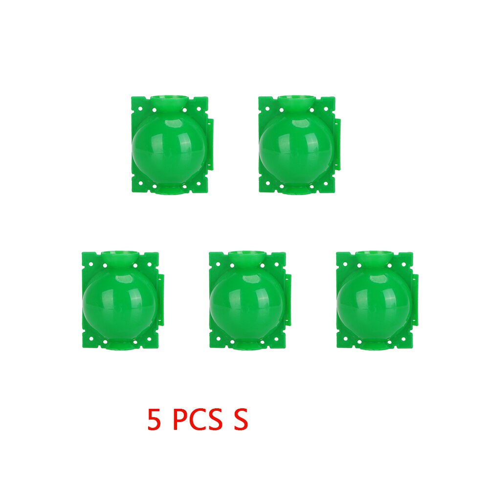 1/3/5PCS High Pressure Gardening Plant Root Ball Plant Root Growing Box Breeding Case for Garden Grafting Rooting Plant Box: 5 Green S