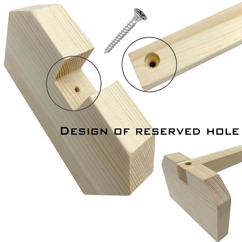 Percha de pollo de madera fuerte, juguetes de barra para gallinero y broches de pájaro grande, Pollos, loros