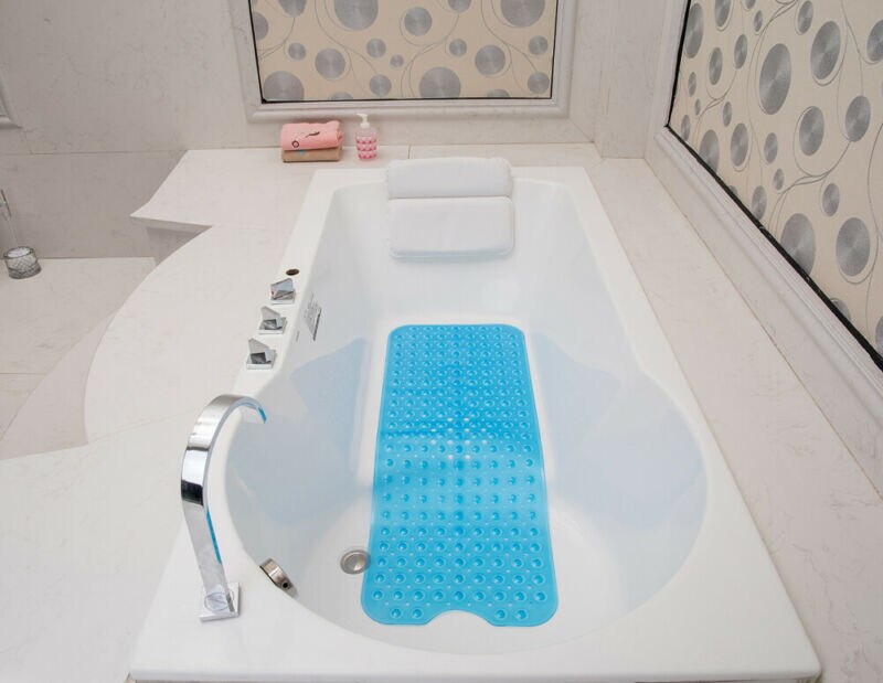Luxury Spa Bath Pillow Head/Neck/Back Support Bathtub Cushion w/ Suction Cups