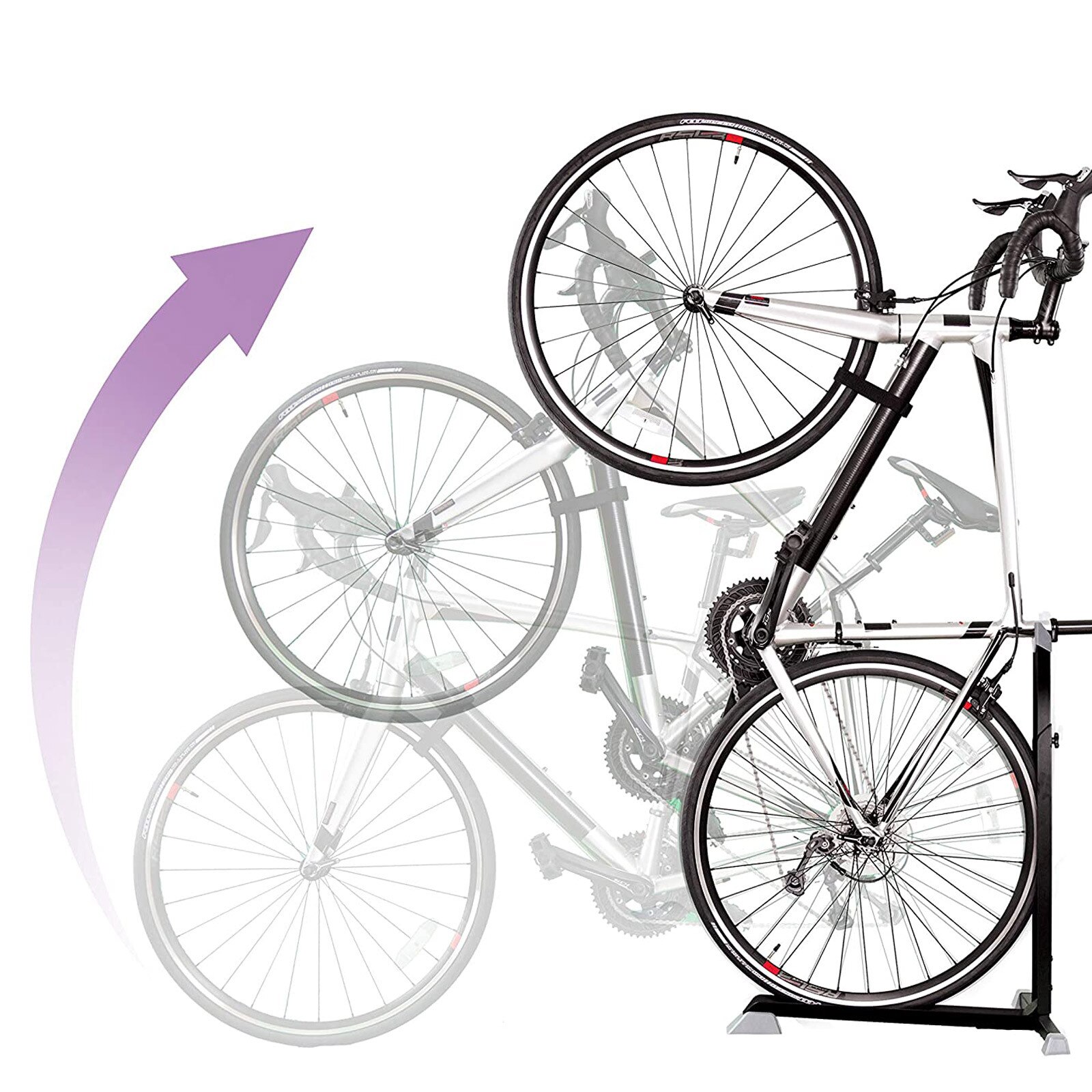 40# Universal Bicycle Stand Portable Stationary Space-saving Rack Adjustable Fold Bike Rack Holder Storage Bicycle Repair Stand