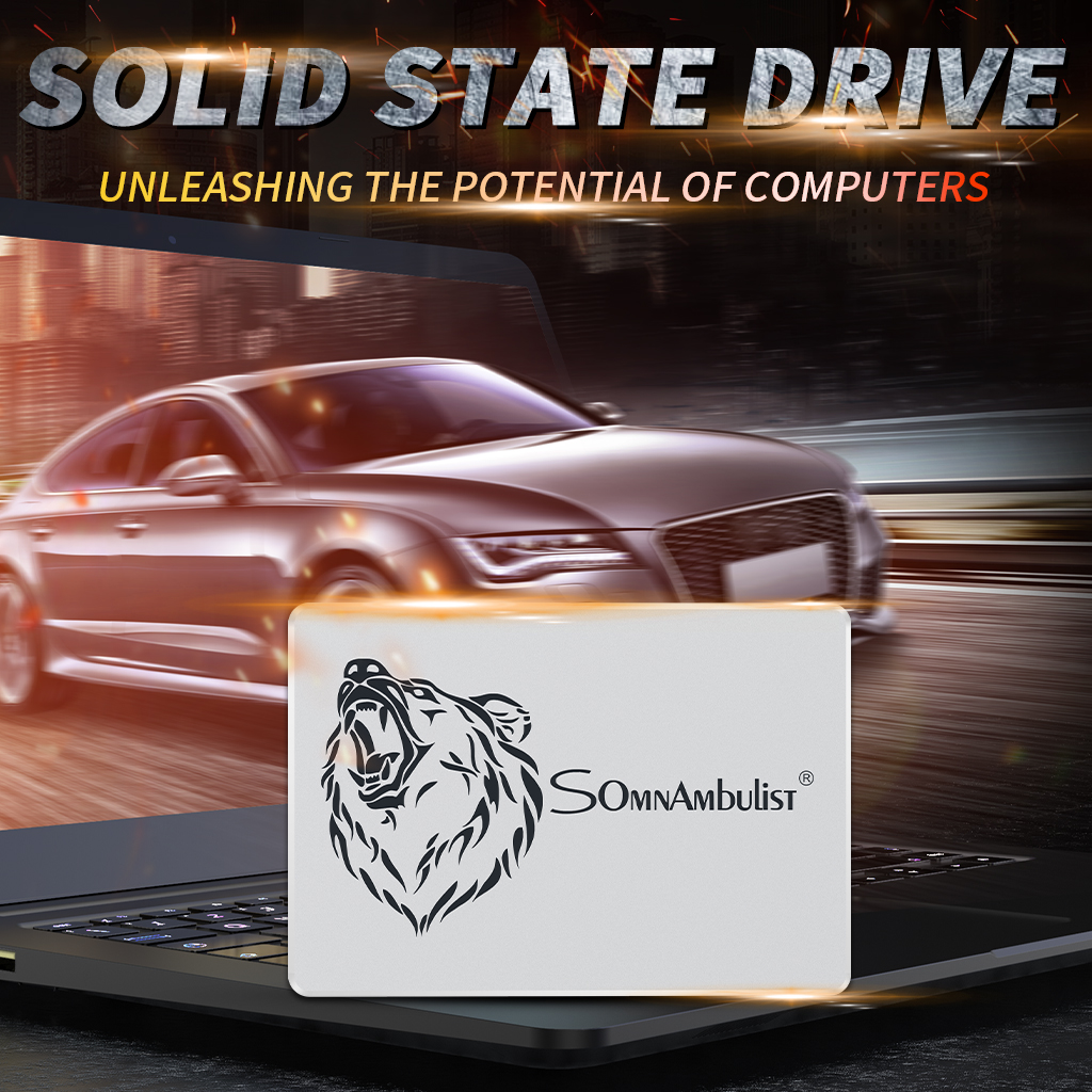 White SSD 2.5&quot;, desktop and laptop built-in storage unit, 60gb 120gb 240gb 480gb 960gb 2tb ssd