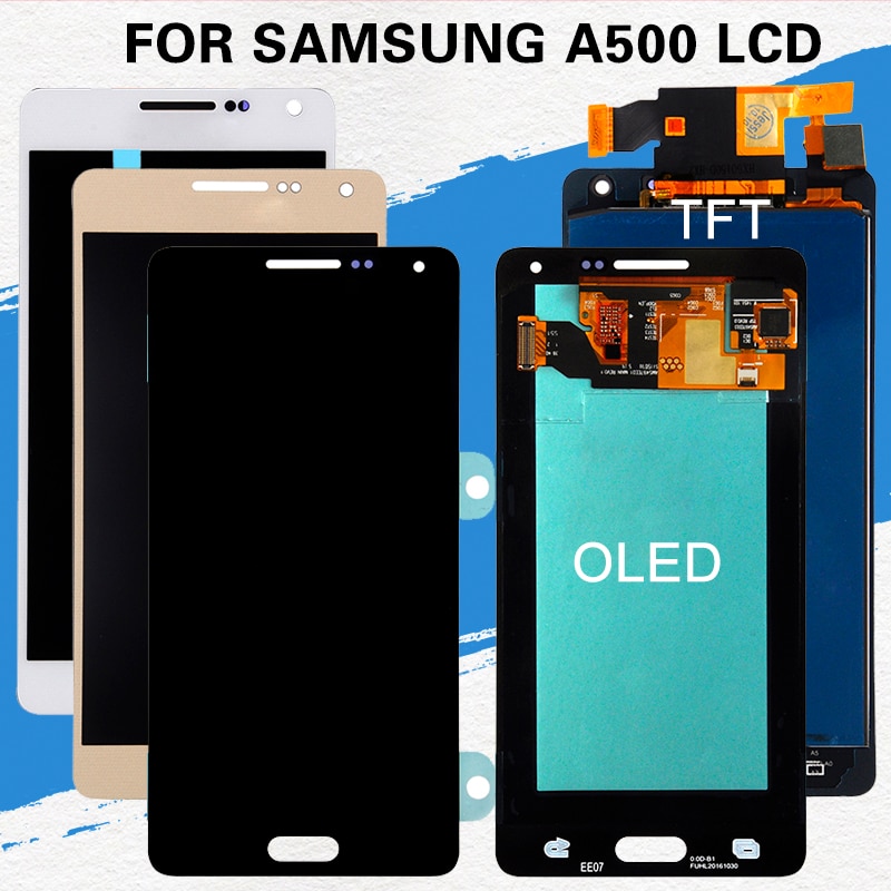 Dinamico A500 Lcd Voor Samsung Galaxy A5 Display Met Touch Screen Digitizer Vergadering A500F A500M Lcd + gereedschap