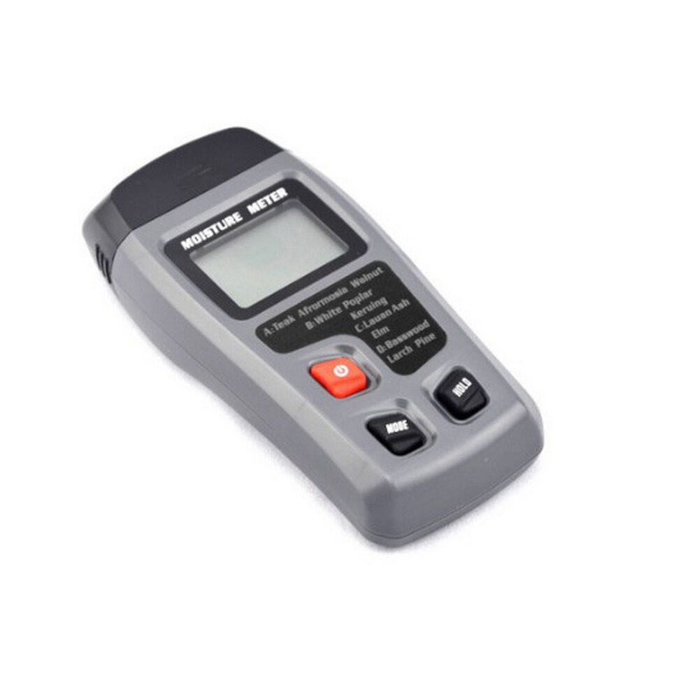 Medidor Digital de humedad de madera, higrómetro de dos pines, Detector de humedad de madera, pantalla LCD, higrómetro