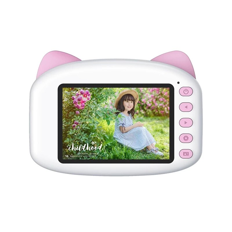 Cámara Digital para niños, 3,5 pulgadas, 1080P, 12MP, Vídeo fotográfico, dibujos animados, bonita, con juego, el mejor