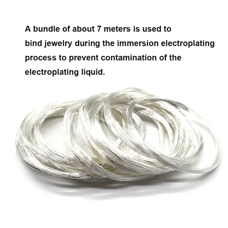 1PCS Jewelry Plating Handing Wire Bath Plating Cathode Wire for Electroplating Jewelry Tool DIY Accessories Water line
