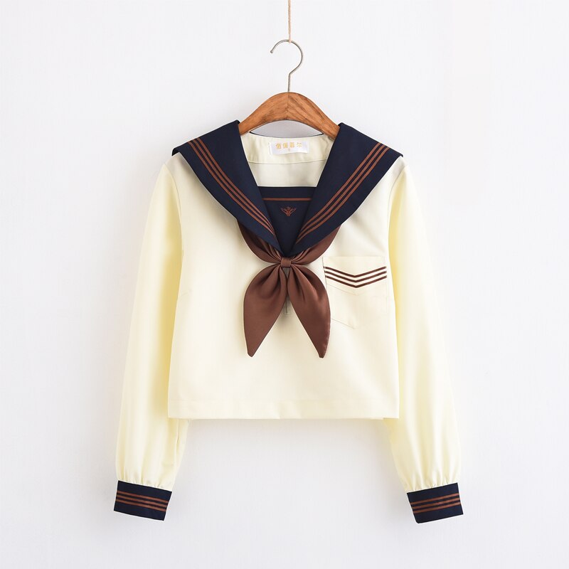 Japansk skoleuniform piger klassisk service england koreansk high school kvinder sømandsdragter afgangsuniform