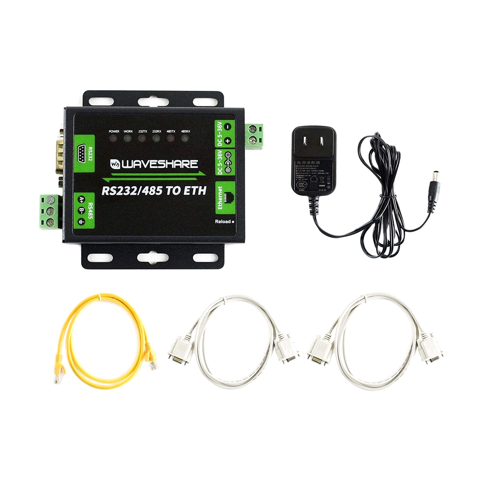 Nome di Risoluzione del computer Convertitore Modulo Industriale RS232 485 per ETH Accessori DNS RJ45 Pagina ragnatela doppio Porte TCP UDP Seriale