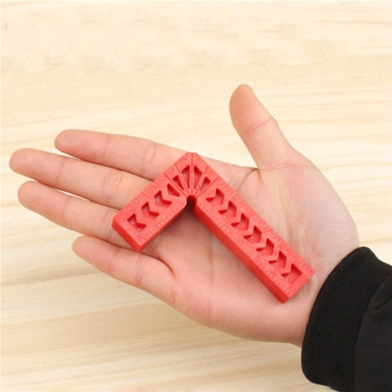 TTLIFE 90 Degree Positioning Squares Plastic Clamping Square Right Angle Clamp Woodworking Carpenter Tool Table Safe Accessories