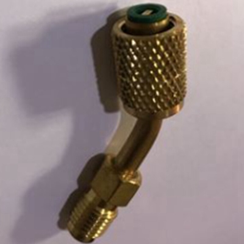 Mini Split System Car Air Conditioner Adapter Connector Port Adapter 5/16 Female 1/4 Male SAE