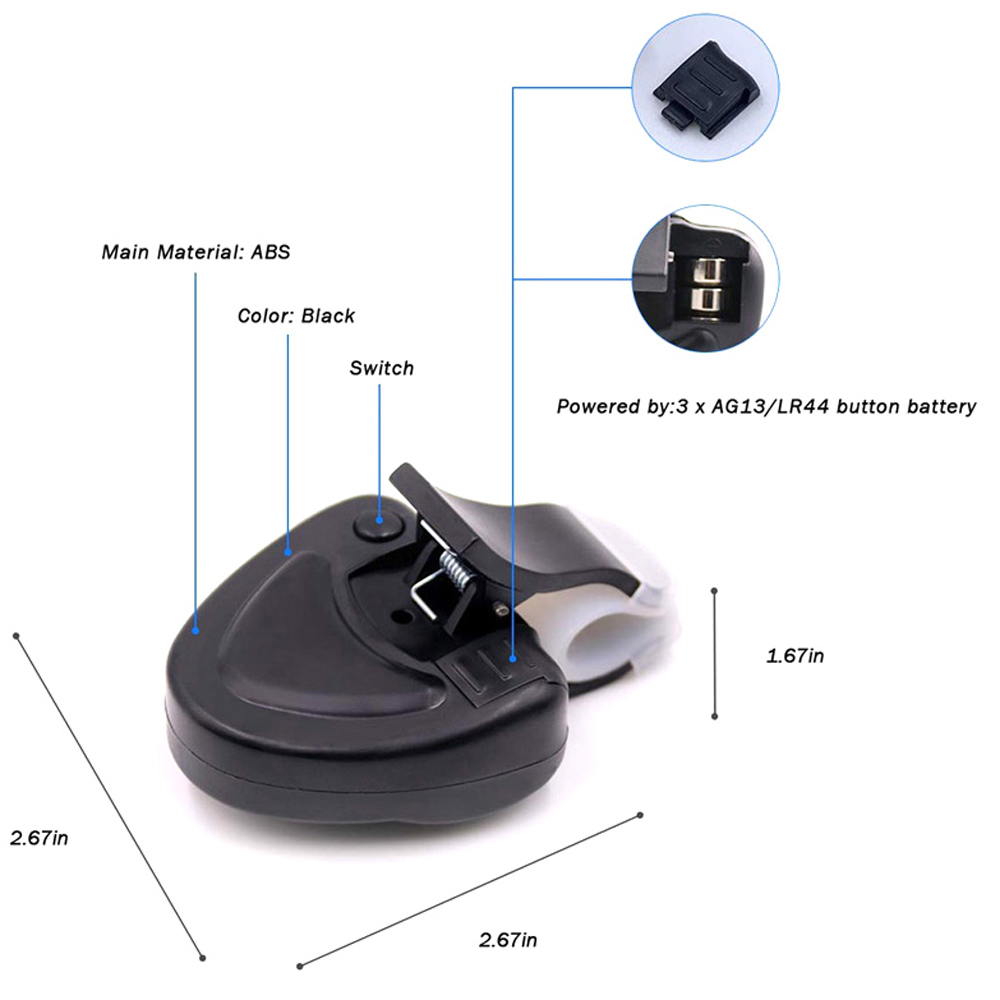 Mini Elektronische Draadloze Vissen Beetverklikker Sound Light Running Gevoelige Mat Vissen Bel Tracker Voor Vis Accessoires Gereedschap