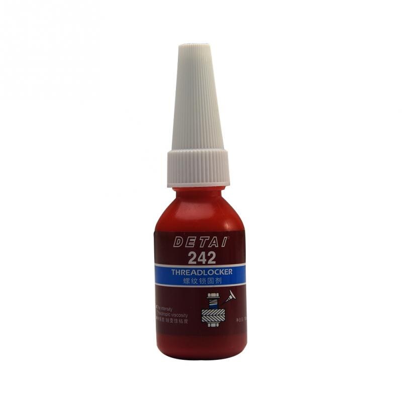 1Pc 10ml 242 Liquid Glue Blue Anaerobic Adhesive Removable Sealant Thread Super Glue For Metal Surfaces And Screw