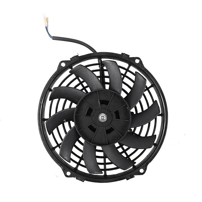 Equipo de refrigeración Universal para coche, ventilador de condensación de 16 pulgadas, 12V, 80W, piezas modificadas automotrices, accesorios para coche