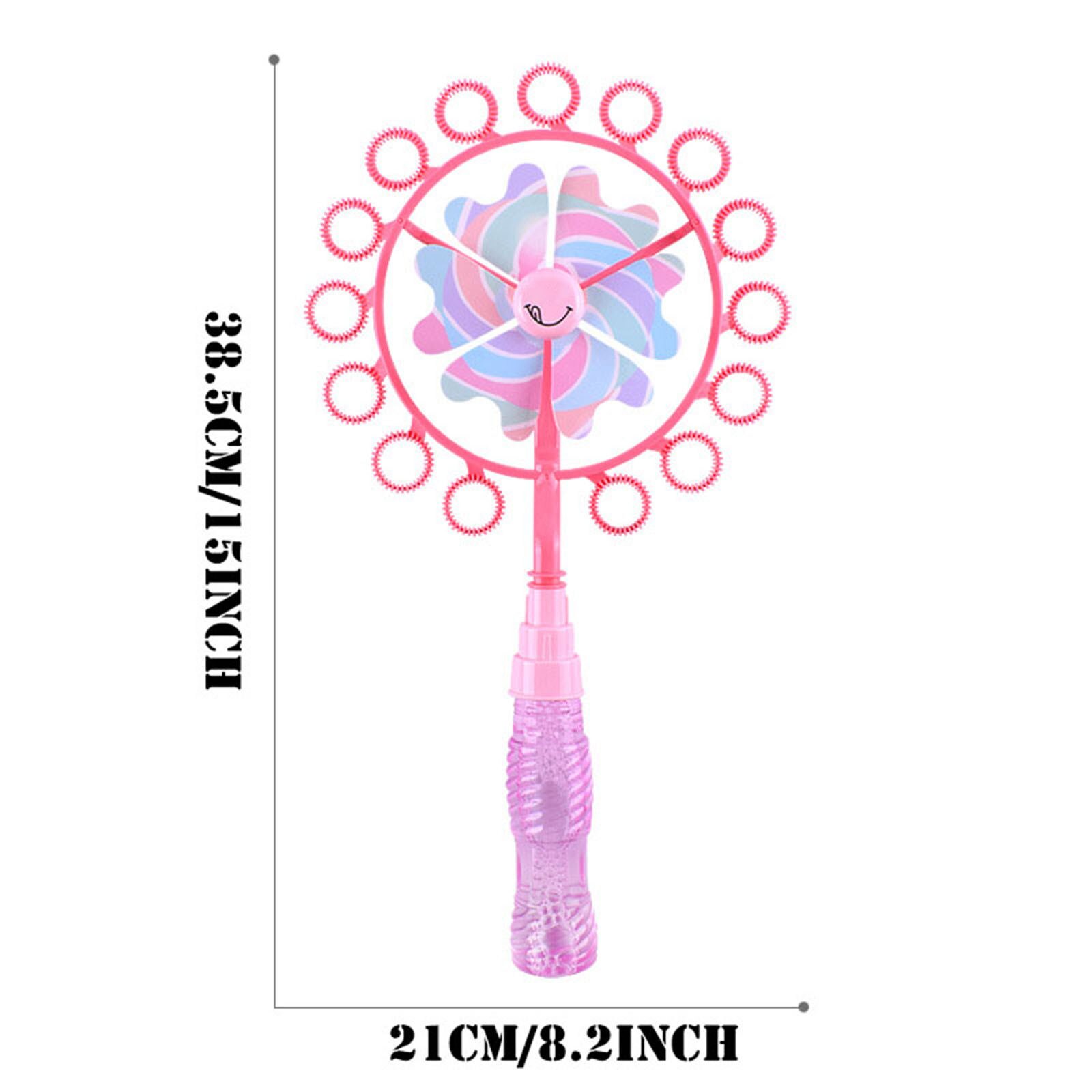 Windmolen Bubble Blower Stok Kinderen Outdoor Wedding Party Verjaardag Zeep Bubble Blower Machine Kinderen Verjaardagscadeautjes LL3