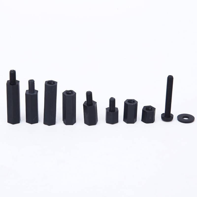 Nut Standoff Black Basic Maintenance Installation for Electrical Appliances DIY Requirements