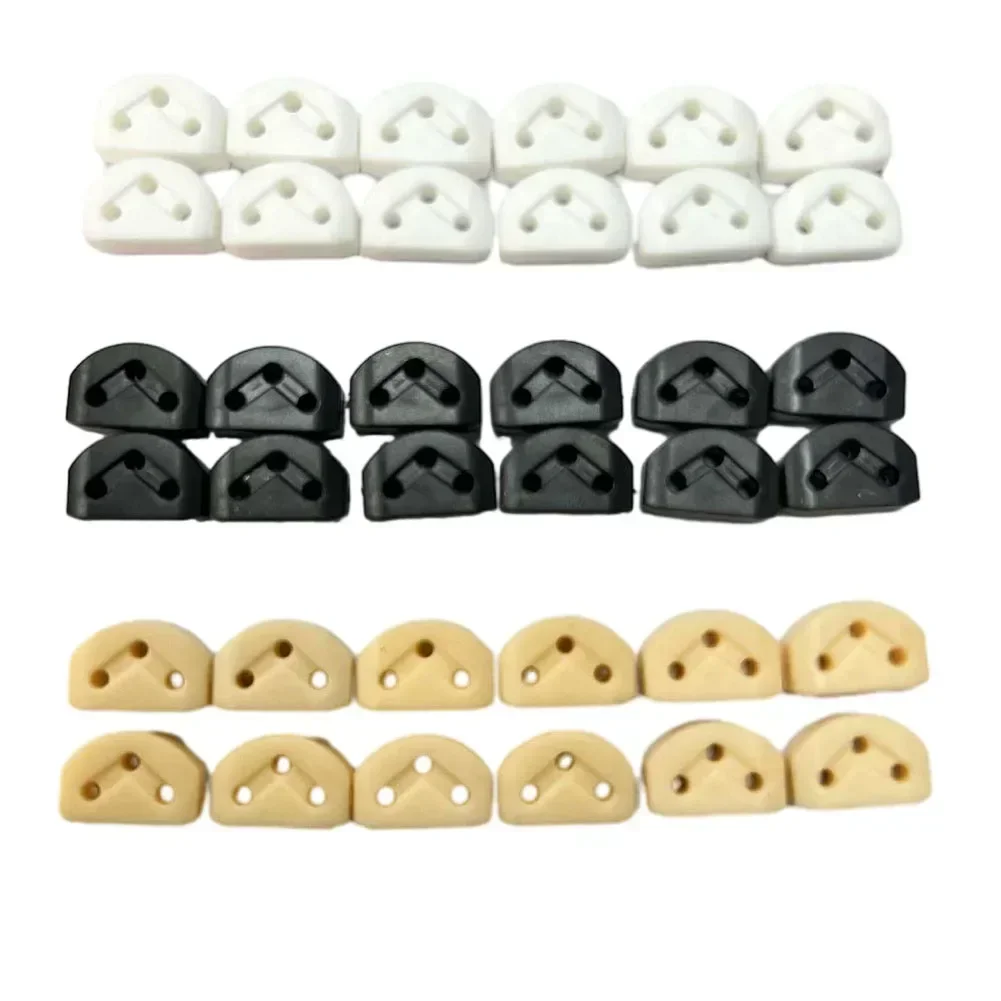 Guide de corde de retenue de cordes de guitare classique, 12 pièces, pièces pour guitare/ukulélé, accessoires d'instruments à cordes