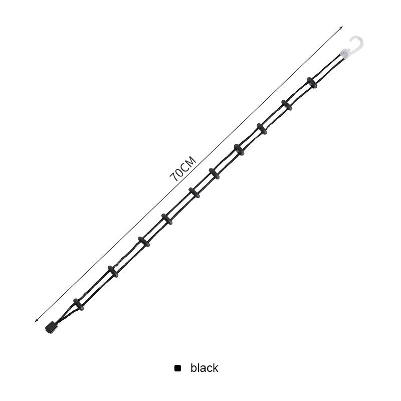 Verstelbare Sokken Waslijn Wasserij Organizer Holder Draagbare Opknoping Antislip Drogen Waslijn Touw Divider Droog Gereedschap: Default Title