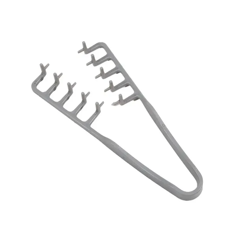 Pettine per capelli volumizzante a denti larghi per uomo Pettine per messa in piega con struttura soffice Radici per capelli soffici Strumento per permanente per arricciatura naturale della Corea: Default Title