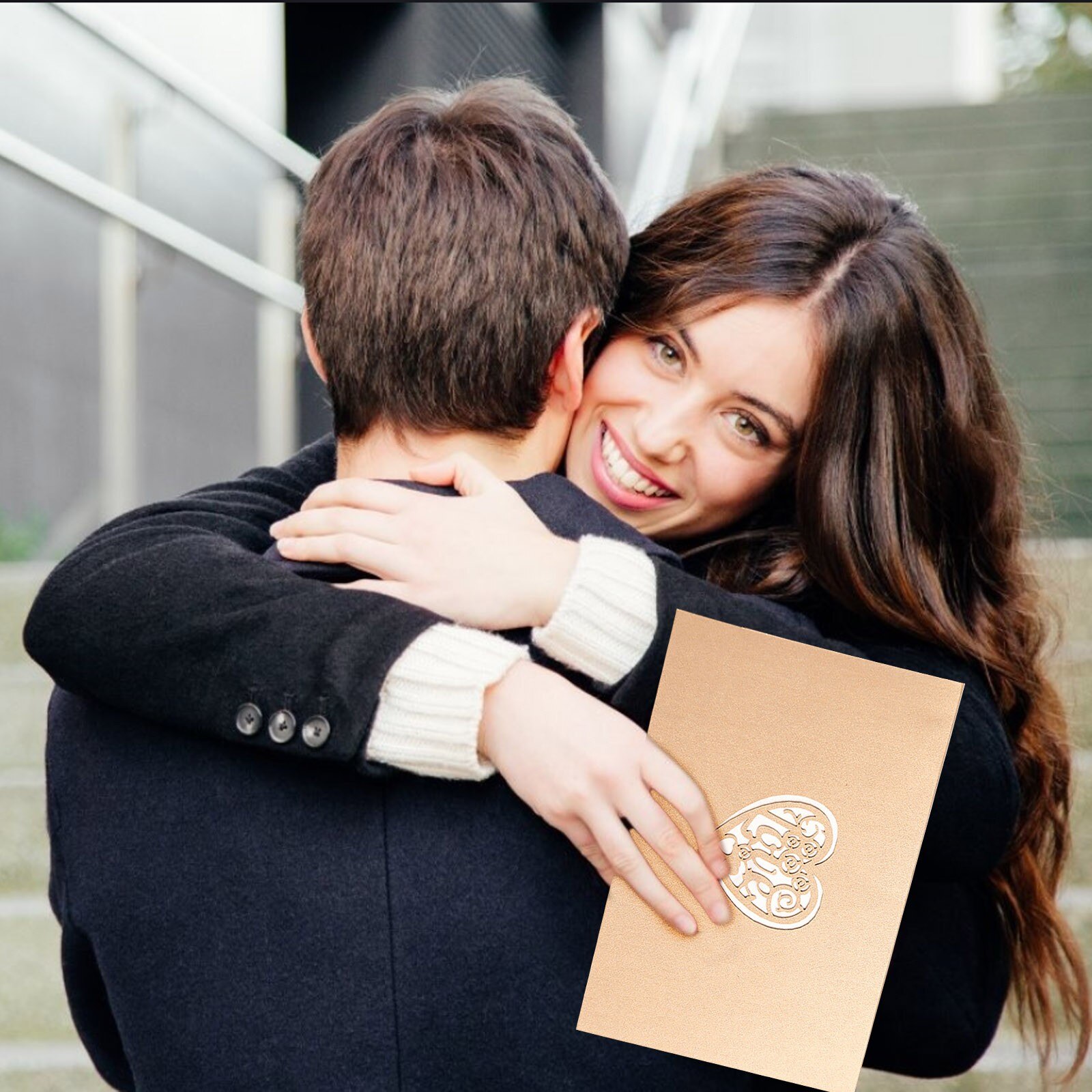 3D Pop UP Happy Father's Day Greeting Cards Love Dad Grateful Parent Rose Flower Card Easter Postcards Dia del padre