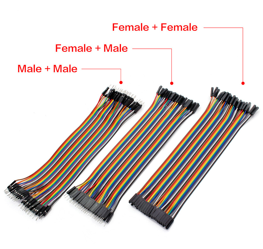 Dupont Cable 10CM Male to Male + Male to Female and Female to Female Dupont Line Jumper Wire for Arduino Set DIY Electronics Kit: grey
