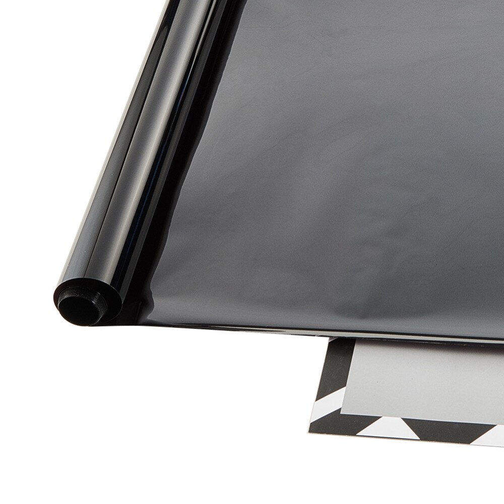 50cm x 300cm Dark Black Car Window Tint Film Glas VLT 5% Roll 1 PLY Auto Auto Huis commerciële Zonne Bescherming Zomer