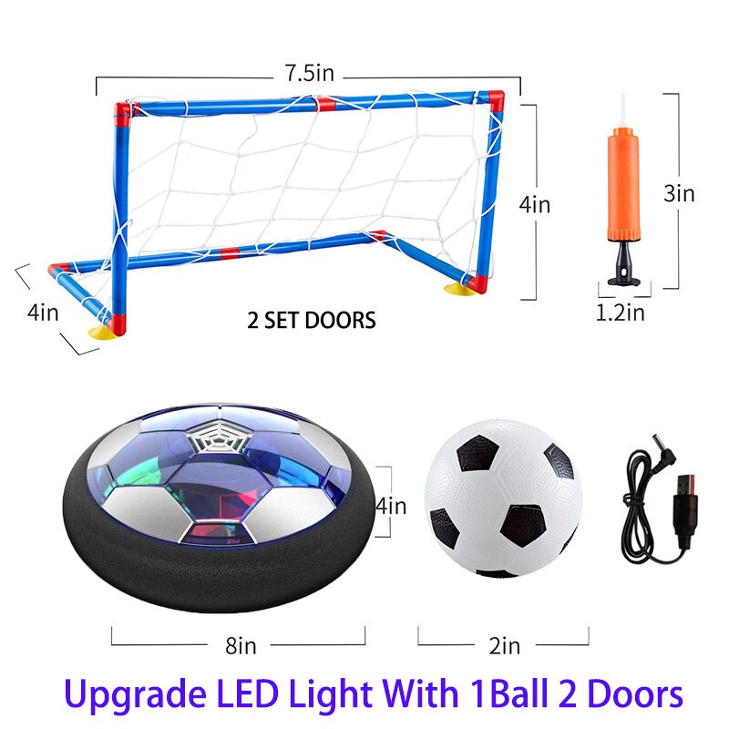 Air Power Hover-balón de fútbol para niños, pelota de juguete infantil para exterior, juguetes educativos para niños, deportes: item 05 with USB