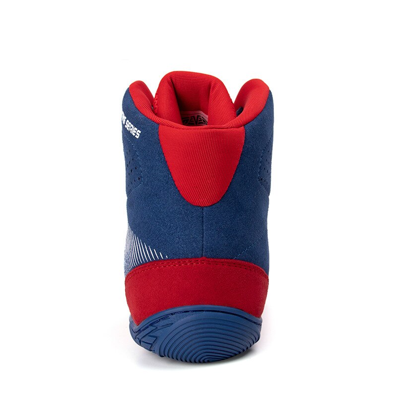 Men Authentic Wrestling Shoes for Men Training Shoes Cow Muscle Outsole Lace Up Boots Sneakers Boxing Shoes
