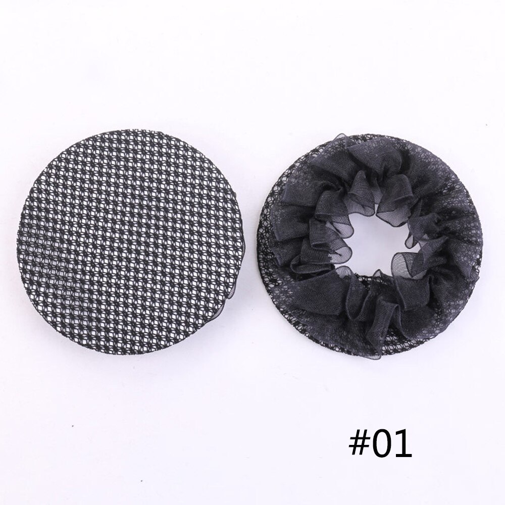 Frauen Haarnetz Headwear Ballett Disk Haar Snood Netze Für Perücken Unsichtbare Tanzen sportlich Haar Netz Haar Zubehör: 01