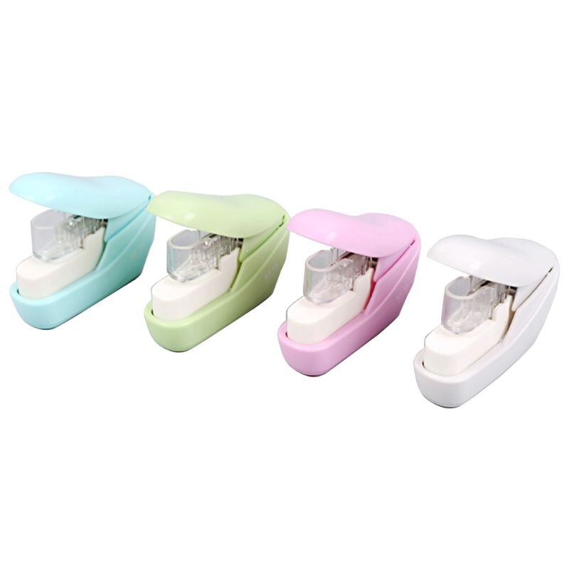 No Nails Stapling Machine Mini Cute Book Stapler No Staples required Stapleless Stapler Paper Stapling Stapler