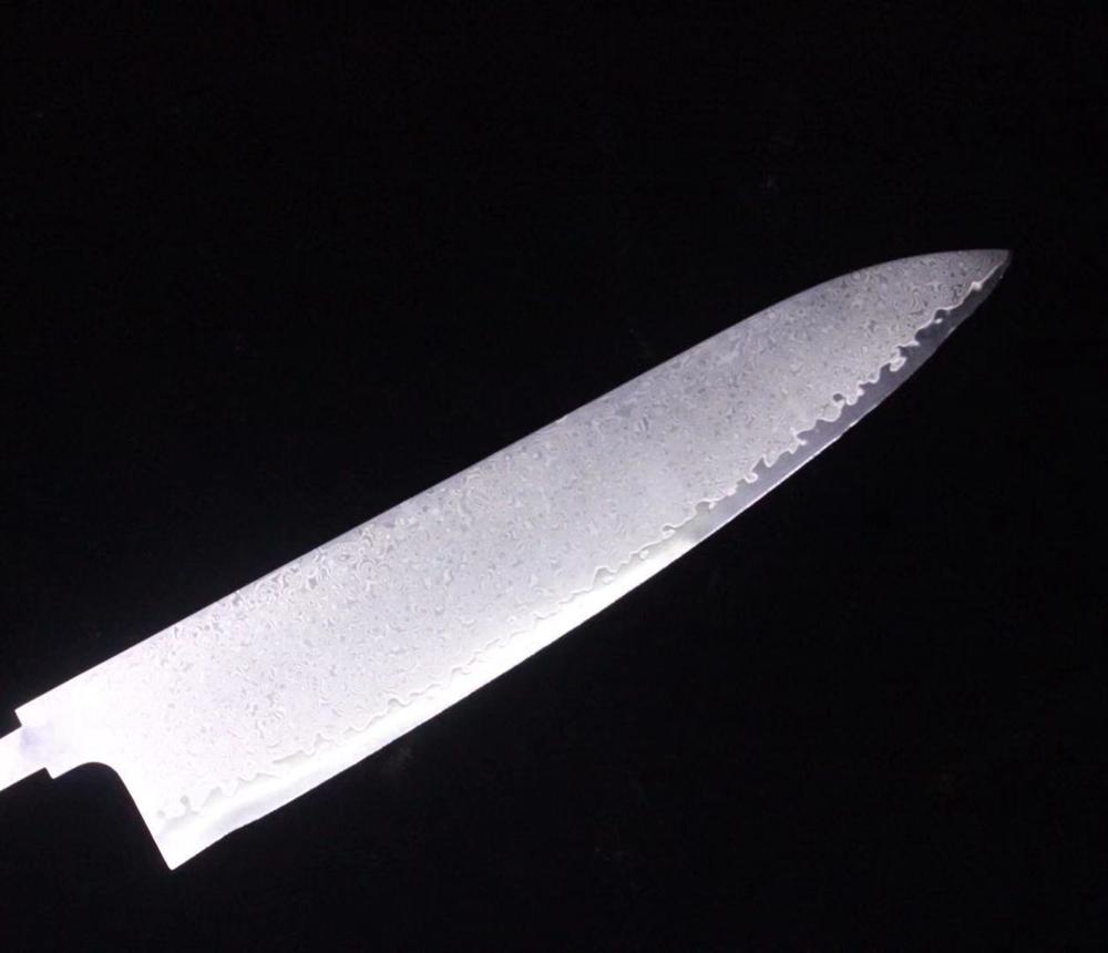 Diy billet handverktyg kniv blank 8 in frukt skalkniv damaskus stål handgjorda material verktygsdelar kock