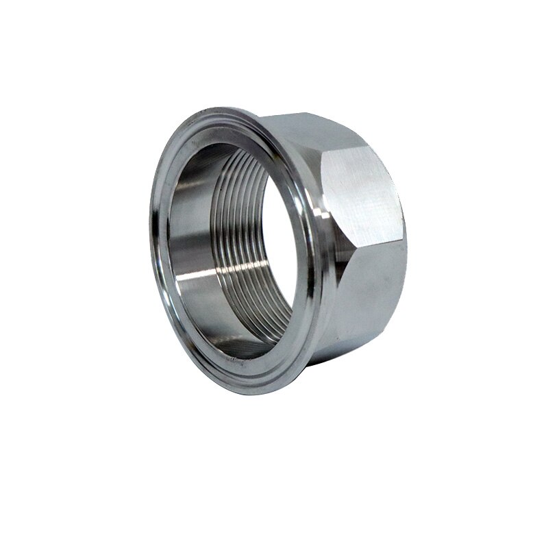 Abrazadera triple de acero inoxidable 1/2/3/4, adaptador hembra hexagonal BSPT, 1/4, 1/2, 1-50,5, 1-64/77, 1-304, 2 pulgadas