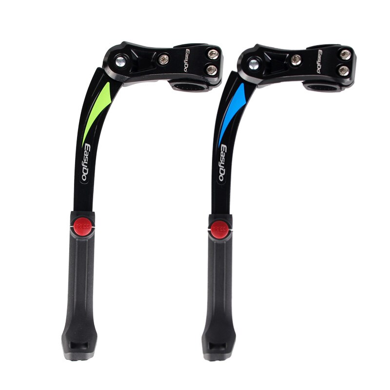 Bicycle Kickstand Adjustable Bike Stand MTB Bike Work Stand Bicycle Foot Stand Aluminum Alloy Bike Support Side Kick Stand