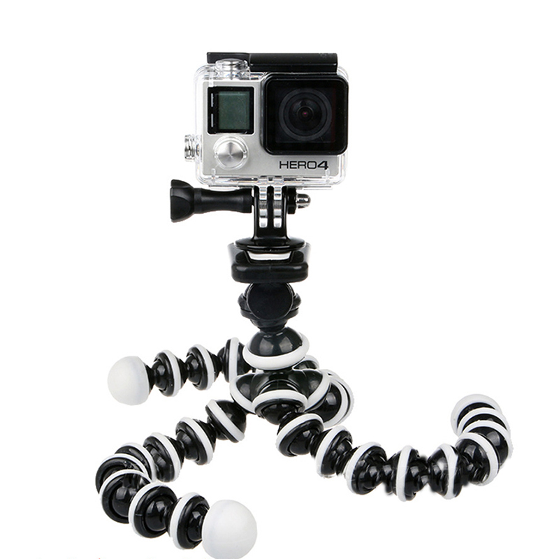 Pieuvre Flexible trépied support Table bureau Mini trépied avec pince Gorillapod pour téléphone téléphone portable téléphone Smartphone Dslr appareil photo