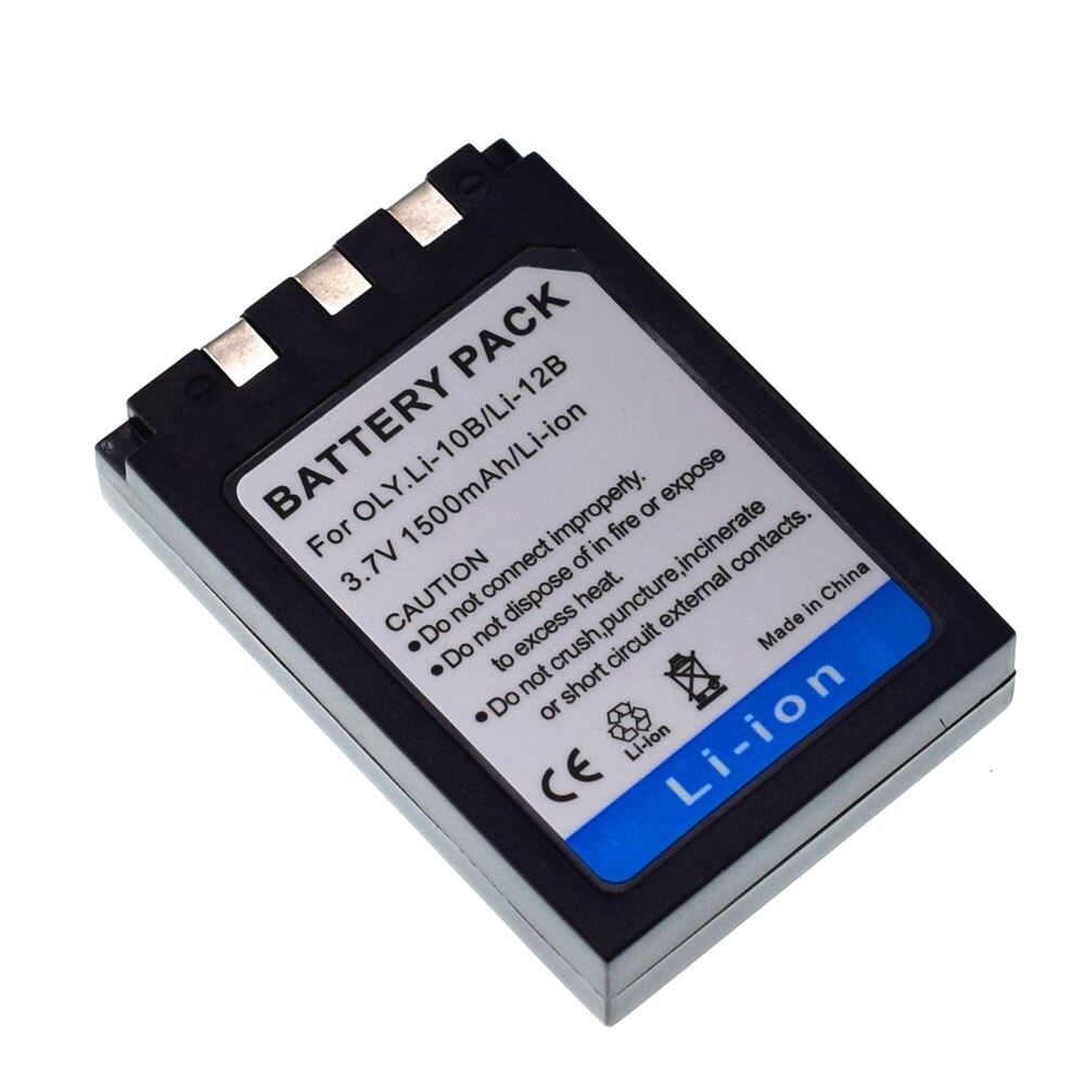2X Battery Li-10B Li-12B for Olympus c-770 c-765 c-7000 C-50 C-60 Ultra Zoom: 1 Battery