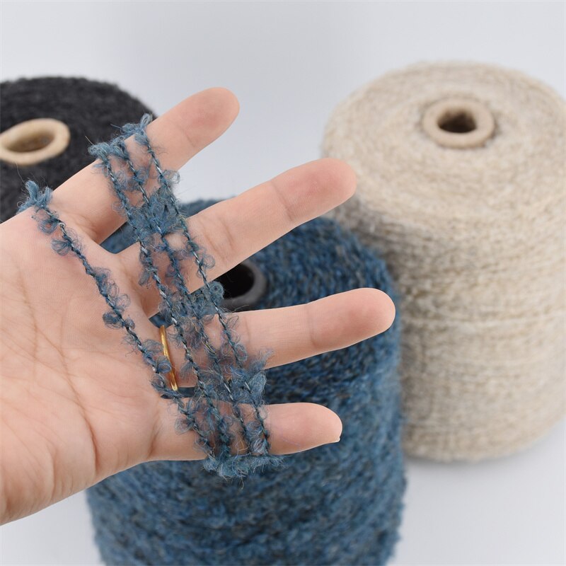 Chunky blødt løkkegarn til strikning uld hæklet alpaca garn vævning tykt garn gør det selv sweater tråd strik baby sweater hue 500g