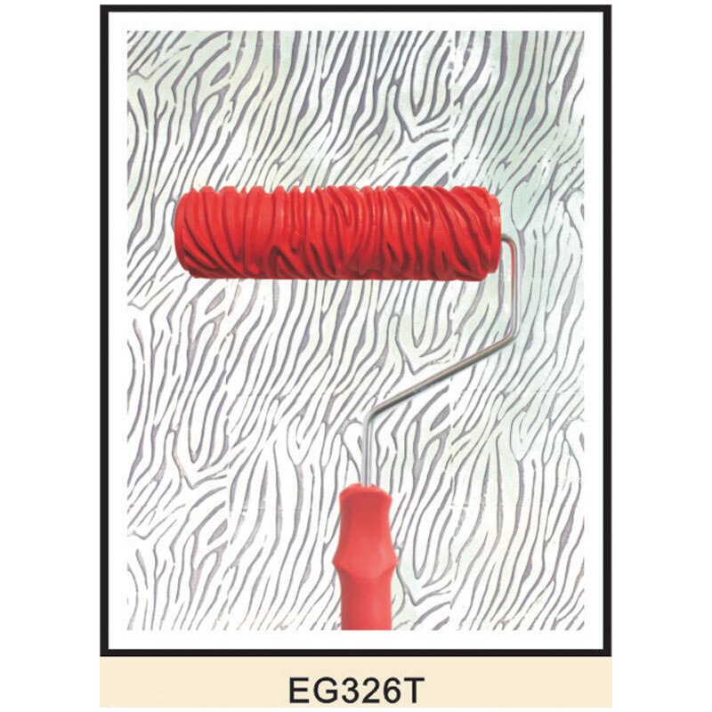 Various Embossed Patterns Of Paint Roller With Plastic Handle: J
