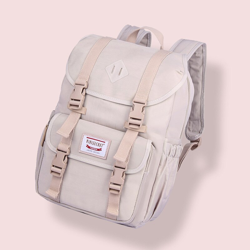 Gagacia School Rugzak Tas Voor Jongens Tiener Meisjes Flap Pocket Anti-Diefstal Rugzakken College Stijl En Ademend Kids Tassen: Gray