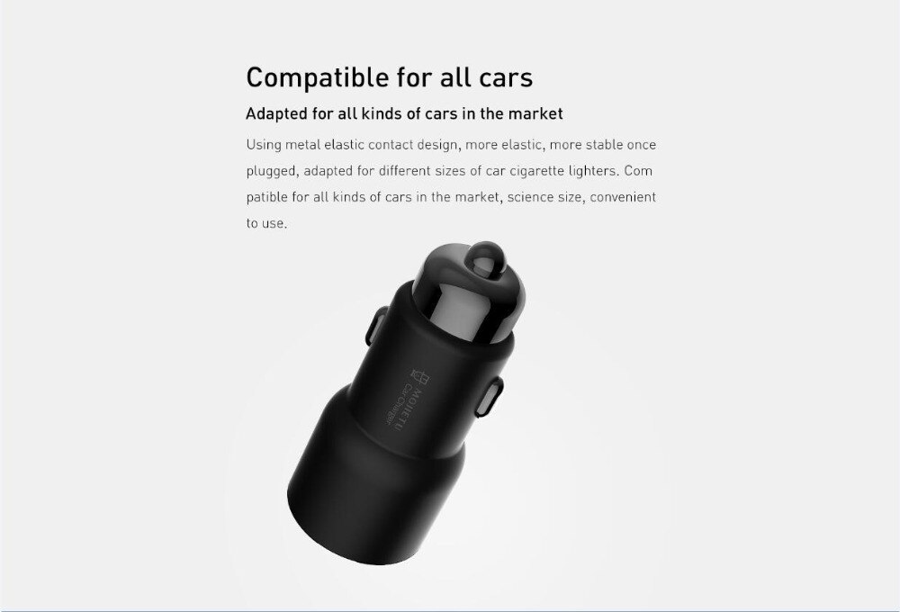 Xiaomi ROIDMI 3S MOJIETU Bluetooth 5V 3.4A Autolader Muziek MP3 Speler FM Xiaomi APP + Magnetische Auto houder voor smart telefoon