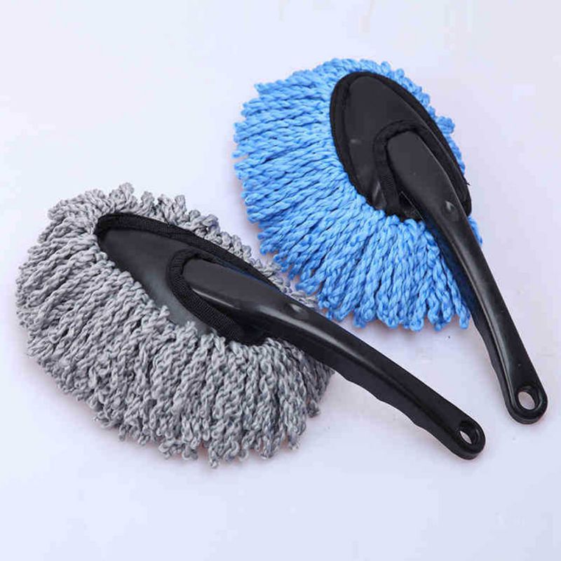 Car Dash Duster Microfiber Dirt Dust Clean Brush Mop Vehicle Interior Cleaning Dusting Detailing Tool car duster cleaning dirt